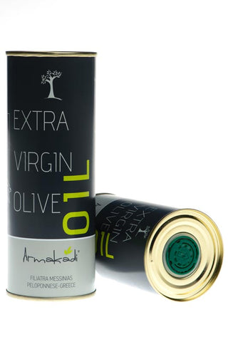 Armakadi Natives Olivenöl extra in Verpackungen aus Weißblech 500ml